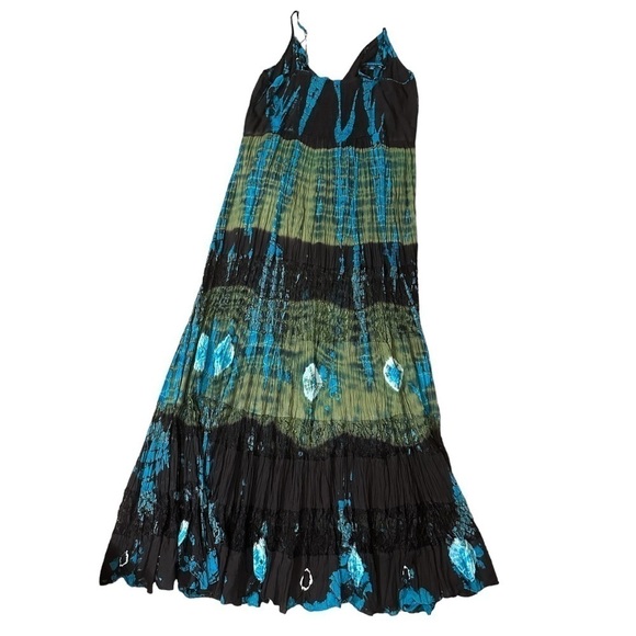 Bila Bohemian Tie Dye Maxi Dress Size Small - Picture 6 of 6